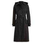 Ralph Lauren Cotton-blend Trench Coat Black