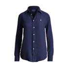 Ralph Lauren Relaxed Fit Linen Shirt Cruise Navy