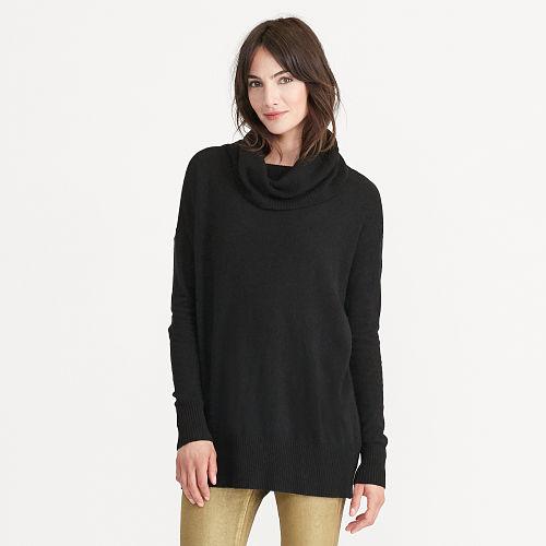 Ralph Lauren Lauren Cowlneck Sweater Black