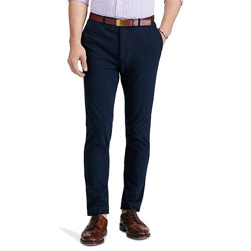 Polo Ralph Lauren Knit Cotton-blend Chino Aviator Navy