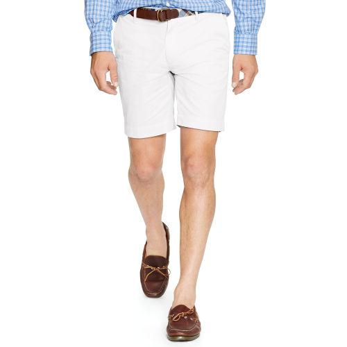Polo Ralph Lauren Straight-fit Pima Chino Short White