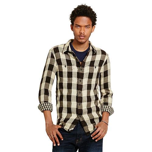 Ralph Lauren Denim & Supply Double-faced Cotton Shirt Cooper/aldridge