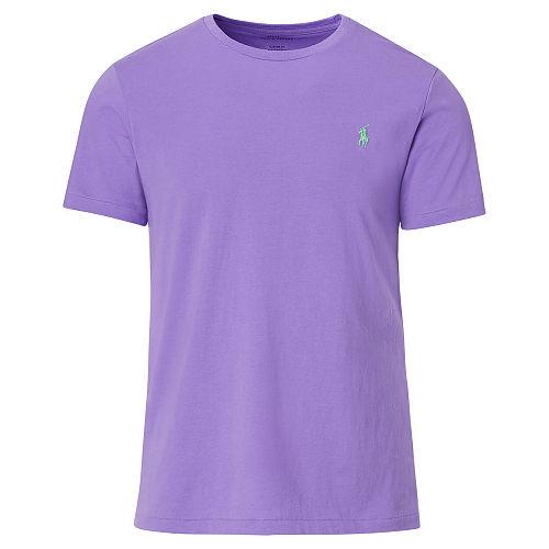 Polo Ralph Lauren Custom-fit Cotton T-shirt Bath Purple