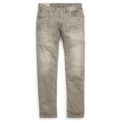 Ralph Lauren Hampton Straight Fit Jean Rutland Grey Stretch