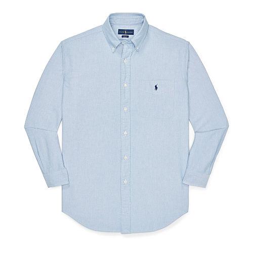 Polo Ralph Lauren Easy Fit Cotton Oxford Shirt Bsr Blue
