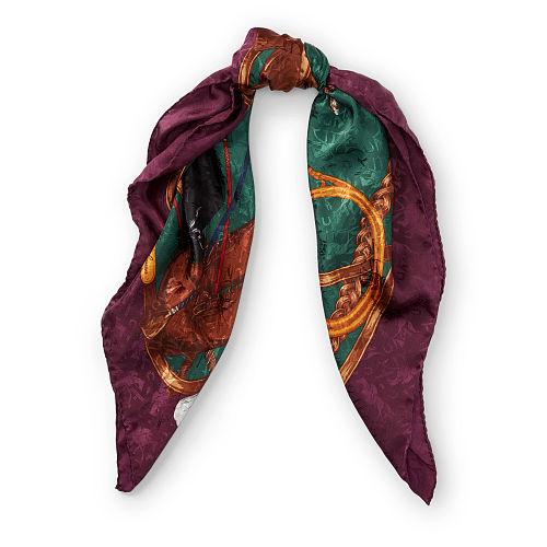 Ralph Lauren Equestrian Silk Scarf