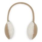 Ralph Lauren Lauren Faux-fur Earmuffs Camel/cream