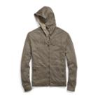 Ralph Lauren Herringbone Double-knit Hoodie Heather Micro Herrin