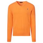 Polo Ralph Lauren Cotton-cashmere Sweater Beach Orange Heather