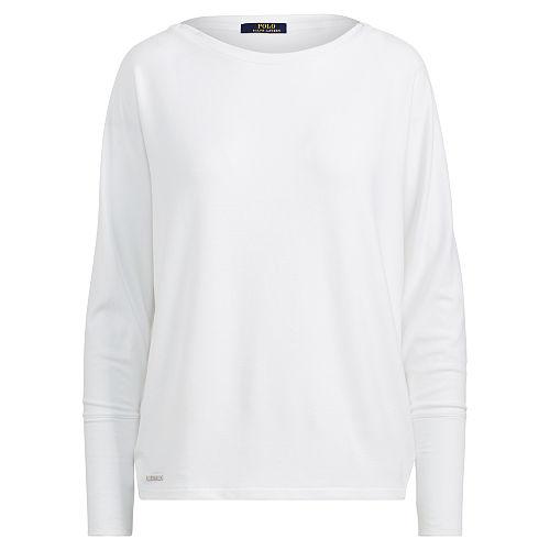 Polo Ralph Lauren Drapey Jersey Long-sleeve Top