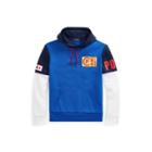 Ralph Lauren Cp-93 Double-knit Hoodie Cruise Royal Multi