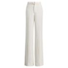 Ralph Lauren Linen-blend Wide-leg Trouser White