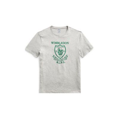 Ralph Lauren Wimbledon Custom Slim T-shirt Andover Heather