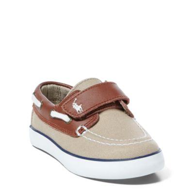 Ralph Lauren Sander Ez Boat Shoe Khaki/tan
