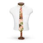 Ralph Lauren Handmade Hawaiian Silk Tie Multi Floral