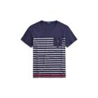 Ralph Lauren Classic Fit Cotton T-shirt Newport Navy Multi 1x Big