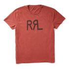Ralph Lauren Rrl Cotton Jersey Graphic T-shirt Fox Red