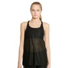 Polo Ralph Lauren Drapey Mesh T-back Tank Polo Black