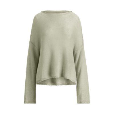 Ralph Lauren Linen Rollneck Sweater Vintage Celadon