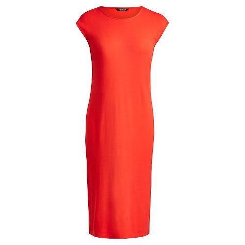 Ralph Lauren Lauren Midi Jersey Dress