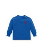 Ralph Lauren Cotton Long-sleeve T-shirt Sapphire 3m