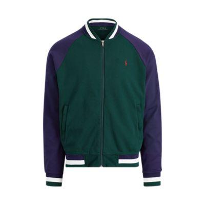 Ralph Lauren Cotton Bomber Jacket College Green Multi 2x Big