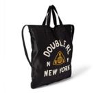 Ralph Lauren Embroidered Market Tote Black