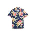 Ralph Lauren Classic Fit Hawaiian Shirt Vintage Hybiscus
