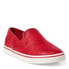 Ralph Lauren Lauren Janis Slip-on Sneaker Rouge