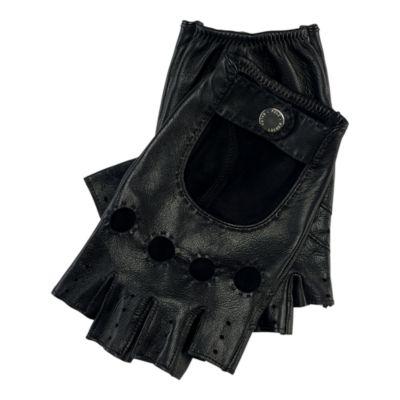 Ralph Lauren Fingerless Driving Gloves Black