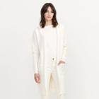 Ralph Lauren Lauren Wool Hooded Cardigan Antique Ivory