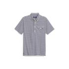Ralph Lauren Slim Fit Jersey Polo Shirt White/newport Navy