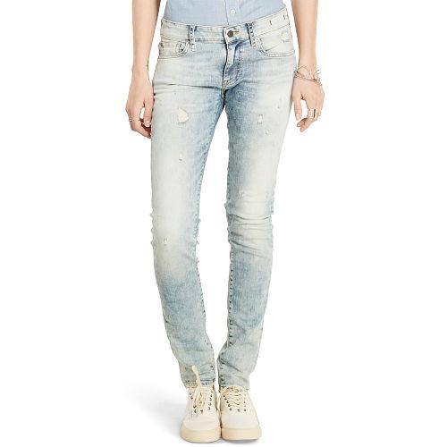 Ralph Lauren Denim & Supply D & S Morgan Skinny Jean Ruskin Wash