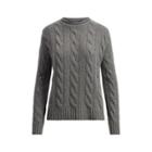 Ralph Lauren Cable Wool-cashmere Sweater Antique Heather