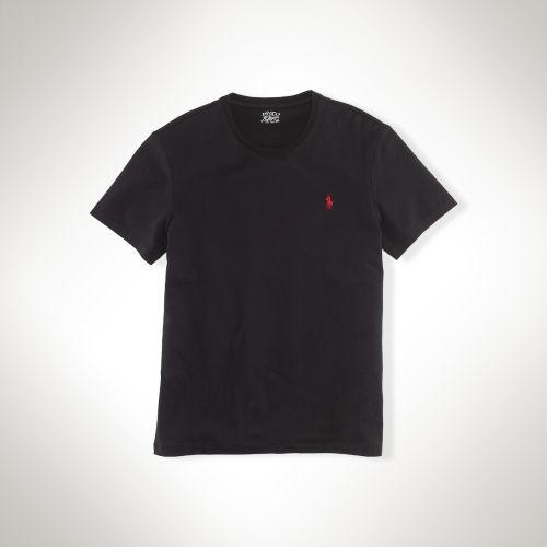 Polo Ralph Lauren Custom-fit Cotton T-shirt Rl Black