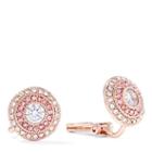 Ralph Lauren Lauren Cubic Zirconia Earrings Crystal/rosegold