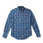 Ralph Lauren Rrl Plaid Cotton Western Shirt Rl 849 Blue Black