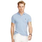 Polo Ralph Lauren Custom-fit Mesh Polo Shirt Jamaica Heather