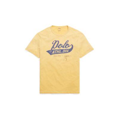 Ralph Lauren Custom Slim Fit Cotton T-shirt Gold Bugle
