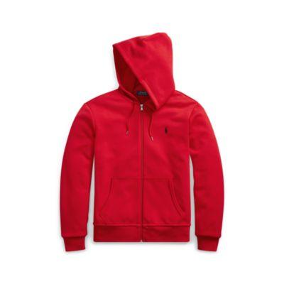 Ralph Lauren Double-knit Full-zip Hoodie Ralph Red