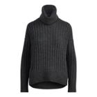 Ralph Lauren Alpaca-wool Turtleneck Sweater Charcoal
