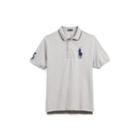 Ralph Lauren Classic Fit Mesh Polo Shirt Andover Heather Xl Tall