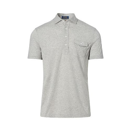 Polo Ralph Lauren Hampton Cotton Lisle Shirt Andover Heather