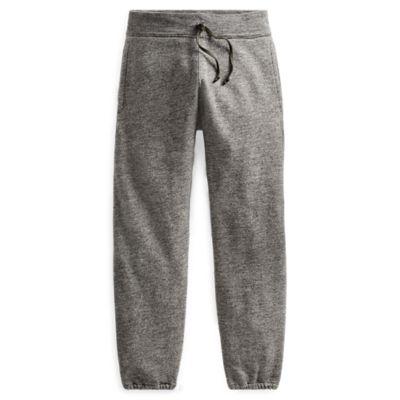 Ralph Lauren Cotton-blend-fleece Sweatpant Graphite Heather