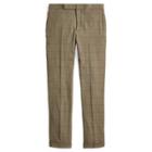 Ralph Lauren Polo Windowpane Suit Trouser Sage And Olive
