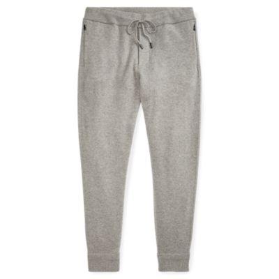 Ralph Lauren Wool-cashmere Jogger Classic Light Grey Heathe