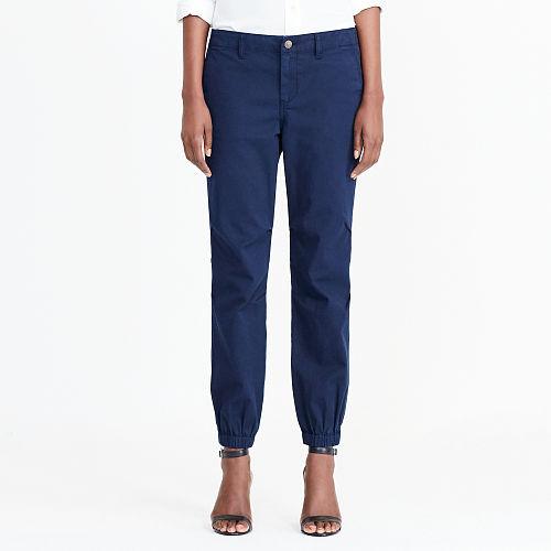 Ralph Lauren Lauren Cotton Twill Utility Pant Navy