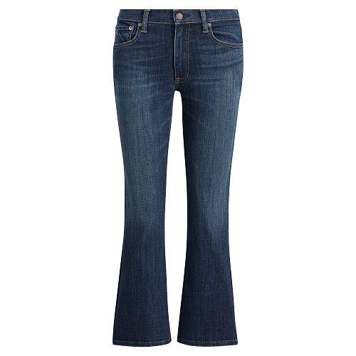 Polo Ralph Lauren Crop Flare Stretch Jean Medium Indigo