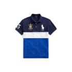 Ralph Lauren Classic Fit Mesh Polo Shirt Sapphire Star Multi 3x Big