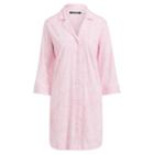 Ralph Lauren Cotton Sleep Shirt Pink Paisley